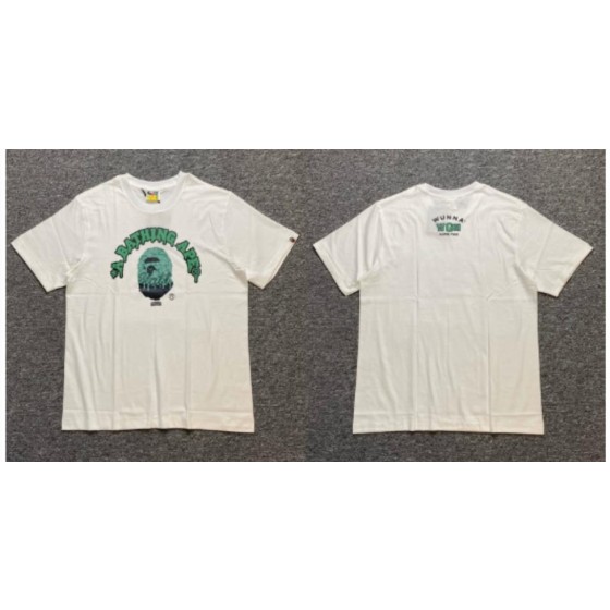 White BAPE x Gunna WUNNA Collab T-Shirt